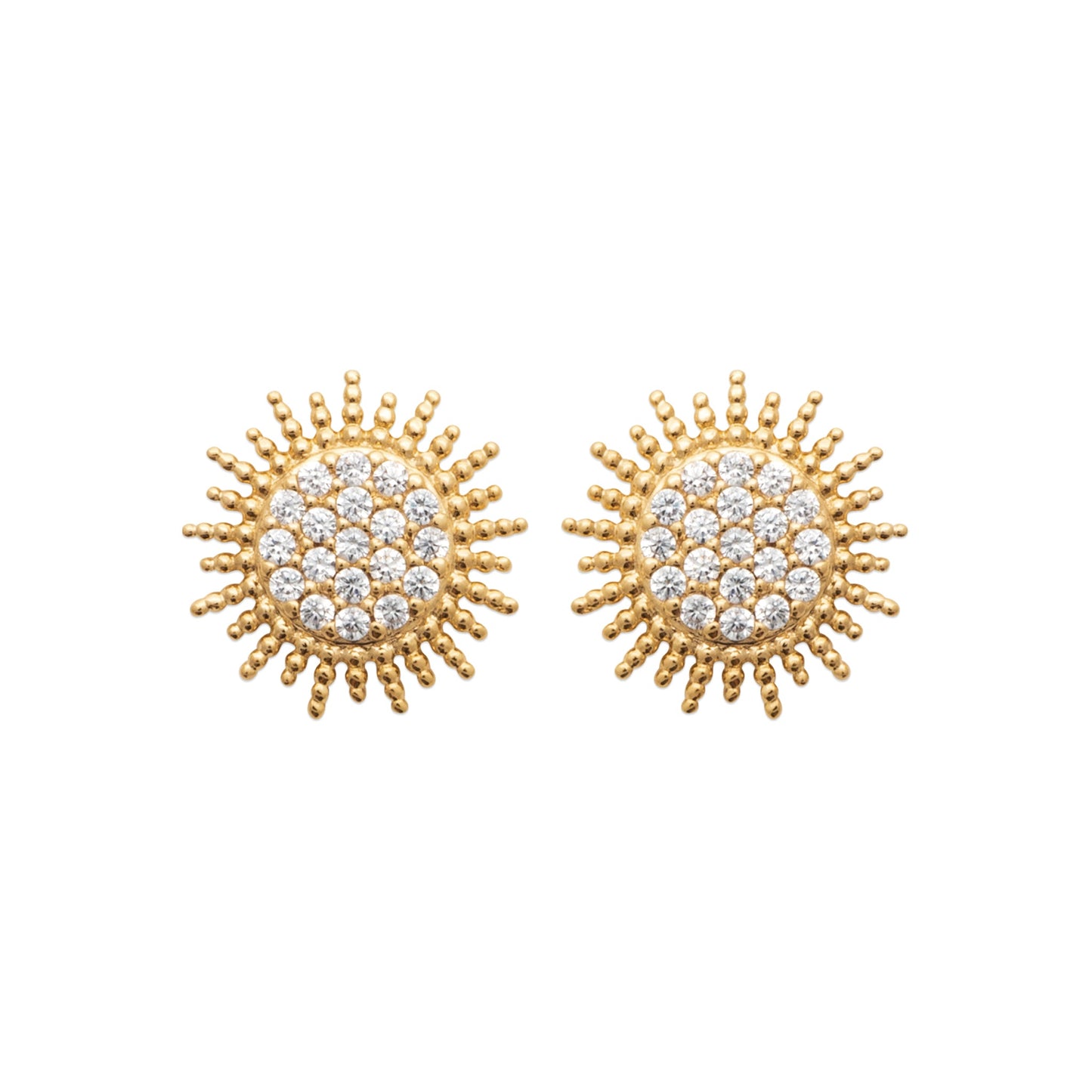Boucles d'oreilles Soleil Royal