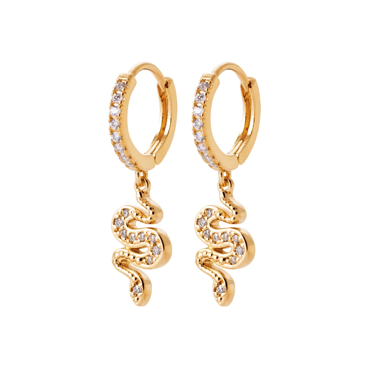 Boucles d'oreilles Serpente